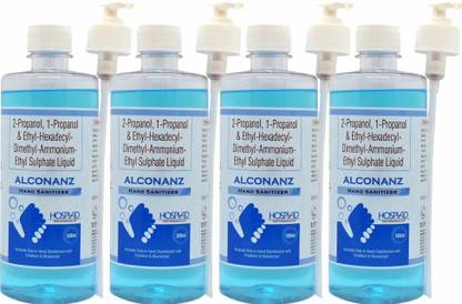 ALCONANZ Liquid  Hand Sanitizer Pump Dispenser