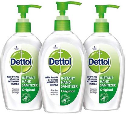 Dettol Instant , Original Hand Sanitizer Pump Dispenser