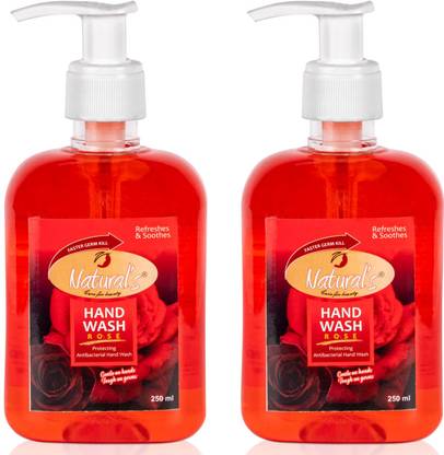 Natural's Care for Beauty Herbals Extract Rose Hand Wash Pump Dispenser Hand Wash Pump Dispenser