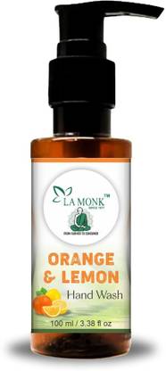 LA MONK Orange & Lemon Hand Wash Pump + Refill