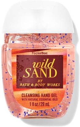 BATH & BODY WORKS Wild SAND Hand Sanitizer Bottle