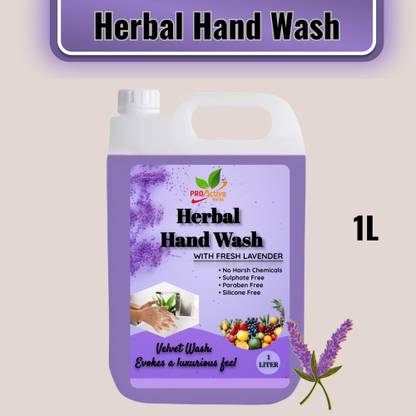 Proactive Herbs Herbal Lavender Germ-Protected Hand Wash Kills 99.99% germs(B) Hand Wash Can