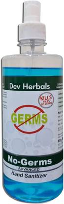 Dev Herbals Alcohol Based  Liquid Hand Sanitizer Bottle