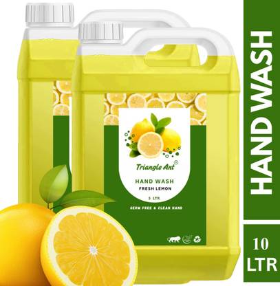 Triangle Ant Liquid Refill - Power of Lemon | Moisturizing Germ Protection Hand Wash Hand Wash Can