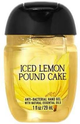 BATH & BODY WORKS ICED LOMON POUND CAKE Hand Sanitizer Bottle