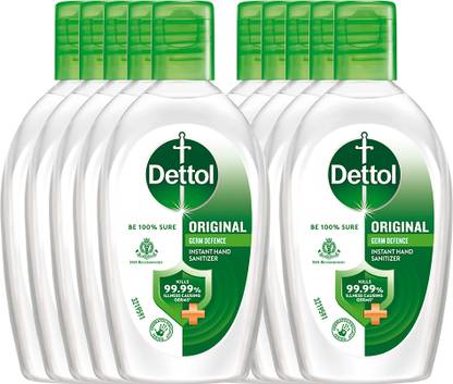 Dettol Original Germ Protection Alcohol based  Hand Sanitizer Bottle