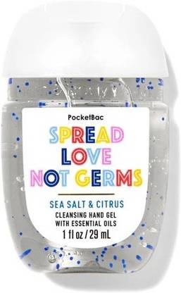 BATH & BODY WORKS Spread Love Not Germs  Hand Sanitizer Bottle