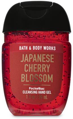 BATH & BODY WORKS JAPANESE CHERRY BLOSSOM 29 Hand Sanitizer Bottle