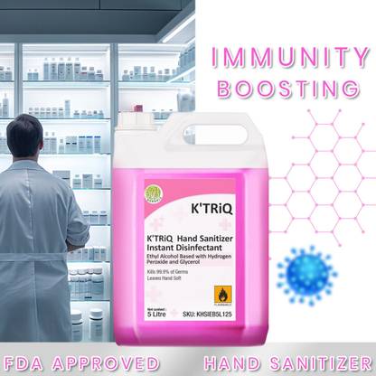 K'TRiQ Sanitizer|Sanitiser| Liquid hand rub sanitizer|hand sanitiser Hand Sanitizer Can