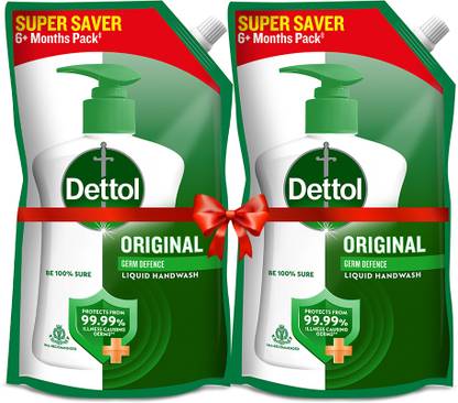 Dettol Original Liquid Handwash Pouch Hand Wash Pouch