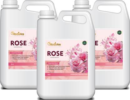 Gladiolus Rose handwash Moisture Shield Germ Protection Refill pack, Refreshing Hand Wash Can