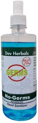 Dev Herbals  Sanitizer Liquid Spray 500ml Germs Cleaner Hand Sanitizer Bottle
