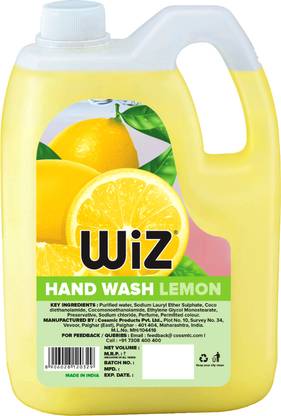 Wiz Lemon Hand Wash Can