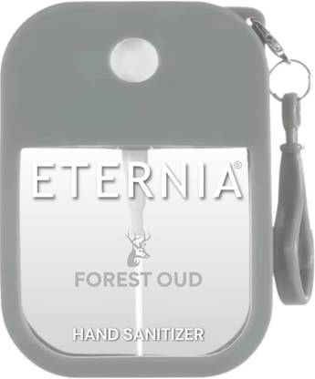 ETERNIA Pocket Spray  Instant Refreshing Gel for Hands - Forest Oud Hand Sanitizer Spray Bottle