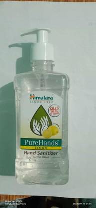 HIMALAYA HAND SANITIZER LEMON 500ML Hand Sanitizer Pump Dispenser