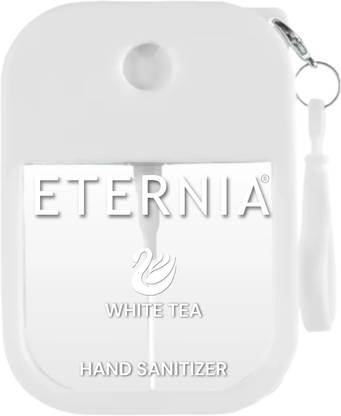 ETERNIA Pocket Spray  Instant Refreshing Gel for Hands - White Tea Hand Sanitizer Spray Bottle