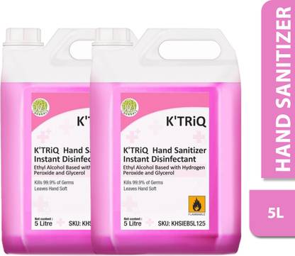 K'TRiQ Sanitiser|Hand Sanitiser|Sanitizer Hand|Sanitisers|80% Ethyl Alcohol|Kills Germs Hand Sanitizer Can