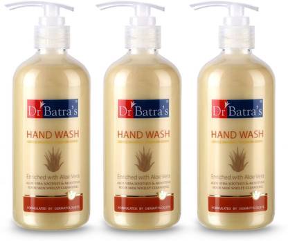 Dr Batra's Aloe Vera pack of 3 Hand Wash Bottle