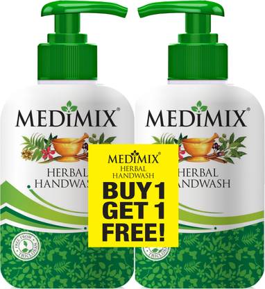 MEDIMIX Herbal Handwash - Buy 1 Get 1 Hand Wash Pump Dispenser