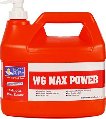BIG Pure WG MAX POWER Industrial Hand Clean Industrial Hand Cleaner WG MAX POWER 3.78 Li Hand Rub Can