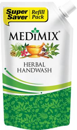 MEDIMIX HERBAL HANDWASH - 750ML Hand Wash Refill Pouch