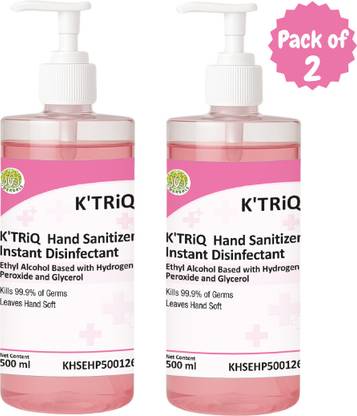 K'TRiQ Sanitizer|  Spray|Sanitizer 1 Liters|Sanitizer spray for daily use Hand Sanitizer Bottle