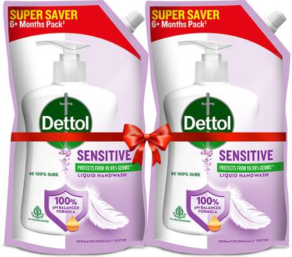 Dettol Sensitive Liquid Hand Wash Refill Pouch