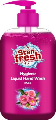 Stan-Fresh Liquid Hand Wash Rose Hand Wash Bottle