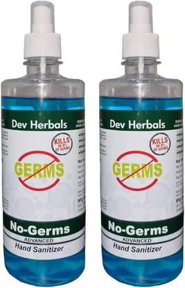 Dev Herbals Germ Protection Alcohol Based  Spray Sanitizer Spray Spray Bottle