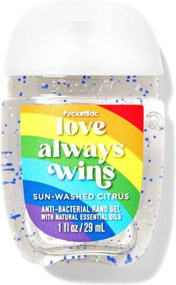 BATH & BODY WORKS LOVE ALWAYS WINS HAND GEL Hand Sanitizer Bottle