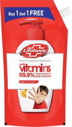 LIFEBUOY Total 10 Activ Naturol Germ Protection Hand Wash Refill Pouch