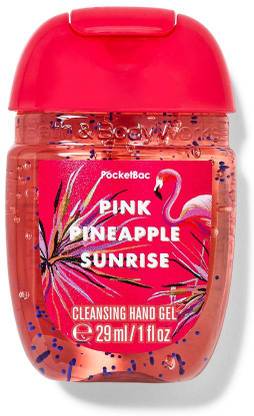 BATH & BODY WORKS PINK PINEAPPLE SUNRISE Hand Sanitizer Bottle