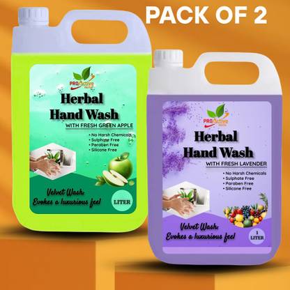 Proactive Herbs Herbal Apple and LavenderGerm-Protected Hand Wash Hand Wash Bottle