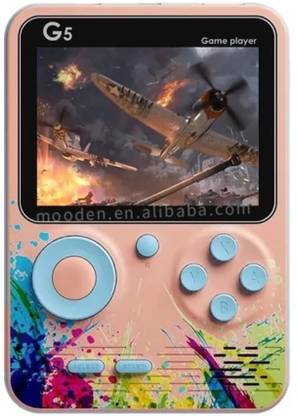 markif G5 Handheld Built-in 500 Video Game Console Pink (Color as per Availability) Handheld Gaming Console