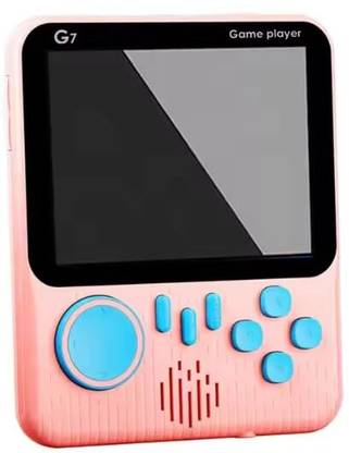 Pinxo Retro Game Box G7 – 666 in 1 Games, 3.5" Screen, 2 Players, TV Compatible Handheld Gaming Console