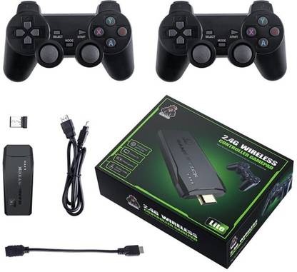 Video Game Console with 20000+ Retro Game HDMI Output Dual Player-4KGame Stick2 5th Anniversary Edition