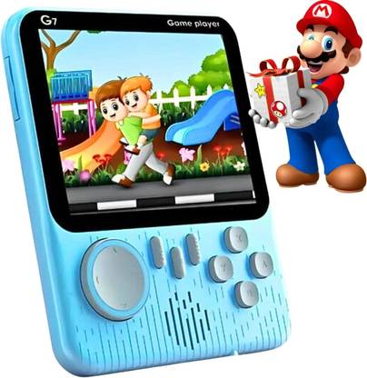 JANROCK G7 Handheld Video Game Built-in 666 Retro Video Game Handheld Gaming Console Handheld Gaming Console