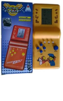 Swikaar Brick Game Hand Operated Video Games for Kids Play Handheld Gaming Console