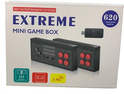 Extreme Mini Game Box | Gaming Console with Retro TV Games like Mario ...