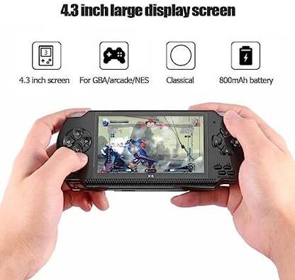 NextTech 2037 Player Edition PSP Game Console with Over 3K Games Handheld Gaming Console