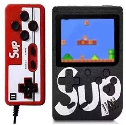 SupX Game Box 400 in 1 with combat handle for dual player. Connects with TV also Handheld Gaming Console