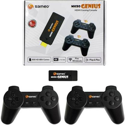 Sameo Micro Genius 8 Bit HDMI Gaming Console for Kids Handheld Gaming Console