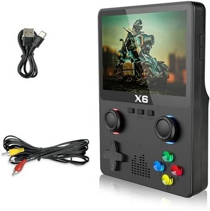 Like Star X6 Handheld Game Console, Retro Game Console Built-in 32GB 10000+ Classic Games Handheld Gaming Console