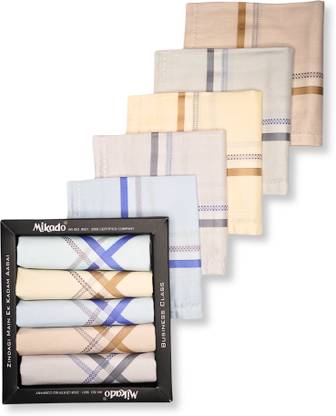 MIKADO Bold border premium coloured ["Multicolor"] Handkerchief