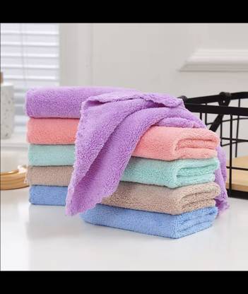 CRAXX Girls Cotton Handkerchief Pack of 6 ["Multicolor"] Handkerchief