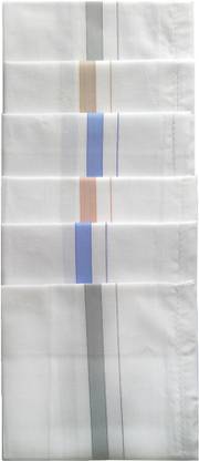 KUBER INDUSTRIES Stylish ["White"] Handkerchief