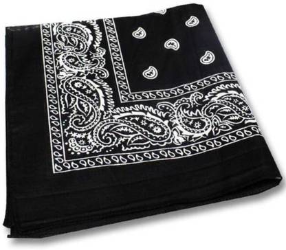 KLPFUPB Black handkerchief ["Black"] Handkerchief