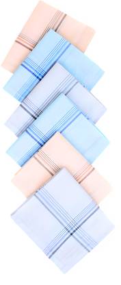 Trinch Colourful hankey pack of 6 ["Multicolor"] Handkerchief