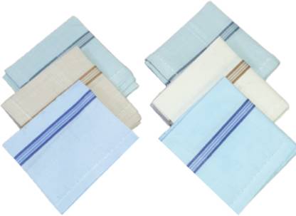 devpriya Pure Cotton Premium Boys | Gents | Mens Handkerchiefs | Hanky ["Multicolor"] Handkerchief