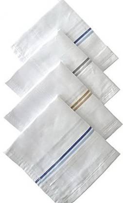 riseabove PURE COTTON HANDKERCHIEFS ["White"] Handkerchief ["White"] Handkerchief